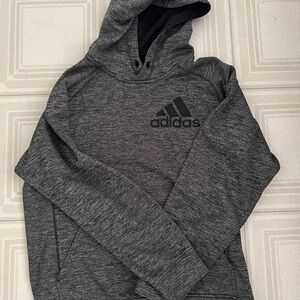 Adidas Men's Gray Hoodie